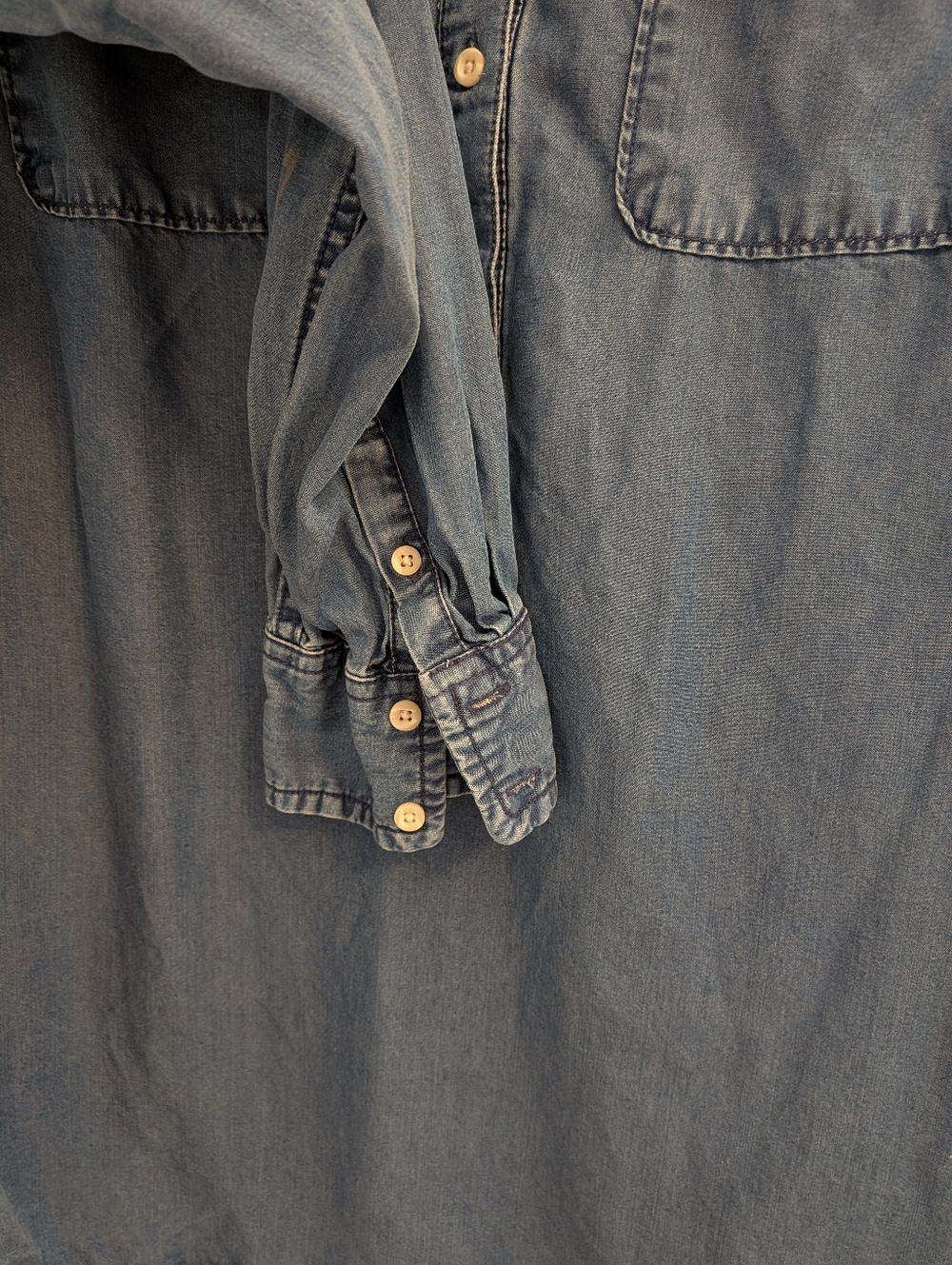 A New Day Denim Button-Up Shirt - Picture 4 of 8
